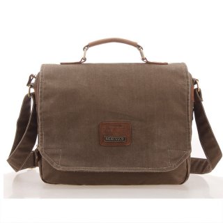 Men's Casual Canvas Messenger Shoulder Travel School Bag Crossbody Bags 1231