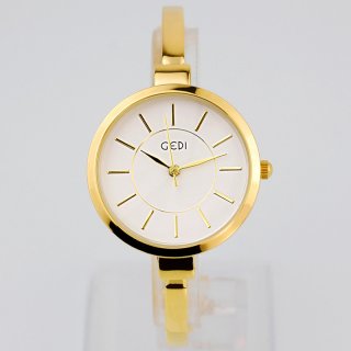 Elegant Women Braclet Watch With White Dial Stick Markers Watch 70162