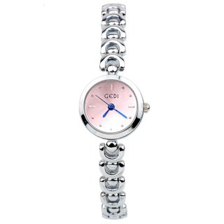 Fashion Elegant Silver/Pink Dial Women Braclet Watch 70050