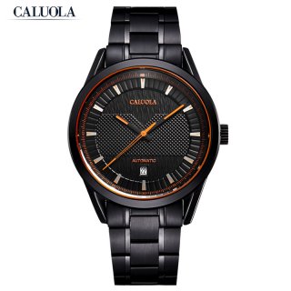 Caluola Fashion Men Watch Automatic Date Business Watch CA1144MM
