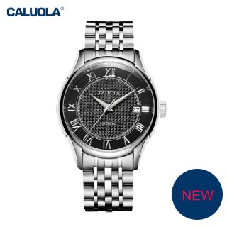 Caluola Men Watch Automatic Vintage Date Fashion Watch CA1155MM