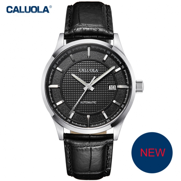 Caluola Men Watch Business Automatic Date Luminous Fashion Watch CA1209MM