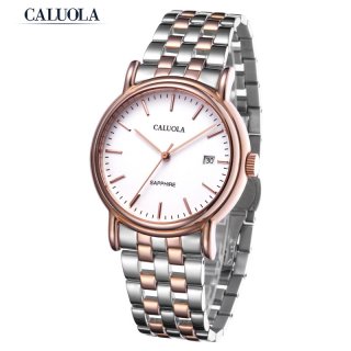 Caluola Men Watch Automatic Watch With Date Casual Watch CA1002ML