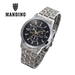 Mandino Hot Sale Women Watch New Watch Quartz Business Steel Waterproof M1802