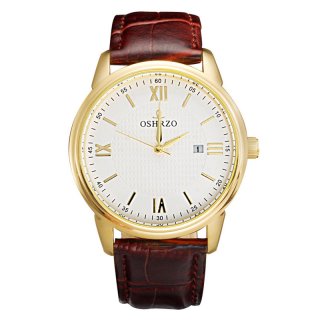 Business Watch With Gold Markers Date Quartz Men Watch 67981