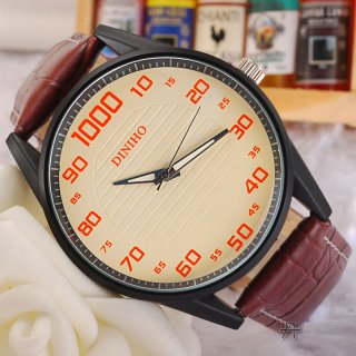 Fashion Watch with Beige Dial Watch Quartz Watch 69633