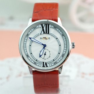 White Dial Different Leather Straps Analog Men Watches