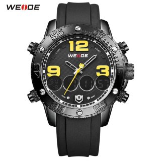 WEIDE Famous Brand Outdoor Sport Multifunction Analog Digital Quartz Men's Dress Watches