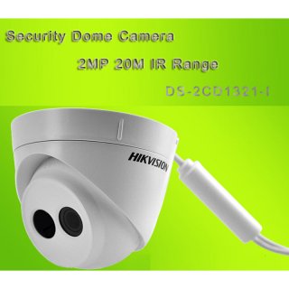 HIK Security Dome Camera With POE 20M IR Range 2MP DS-2CD1321-I
