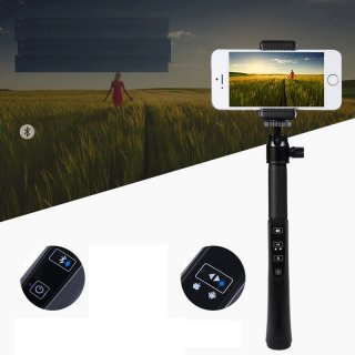 Wireless Bluetooth Selfie Stick for Smart Phones RK908PLUS