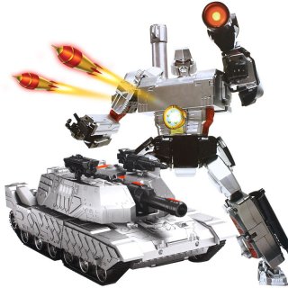 MZ 1:10 2327PF Launch Missile Tank RC Deformation Robot 2.4G Smart Remote Control