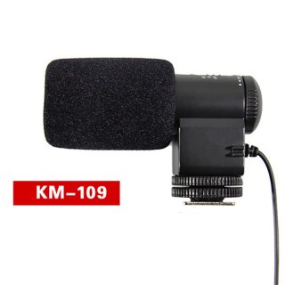 KMIC109 DV Video Stereo Microphone For Canon 5D2 7D 60D For Nikon