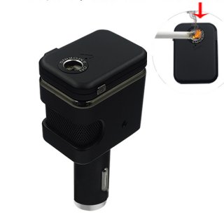 Multi-function Car Charger Stainless Steel Car Charger with a Portable Cigarette Lighter