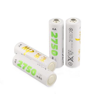P10 8 slots Charger with 8 NO.5 2750mAh Rechargeable battery