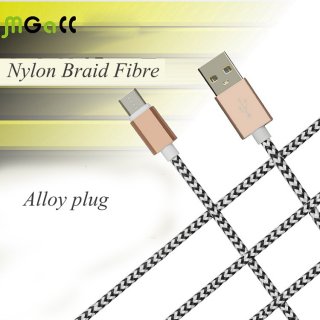 Hot Sale Type-C USB Date Cable Nylon Braid Fibre Charging Cable C-1