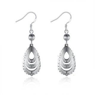 New Fashion Jewelry Silver Plated Earrings For Women