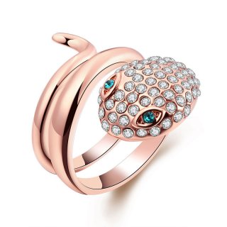 Top Quality Rose Gold Plated/Platinum Plating Colors Jewelry Adjustable Rings For Women
