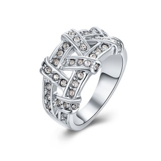 Unique Beautiful Simple 925 Sterling Silver Rings Jewelry For Women