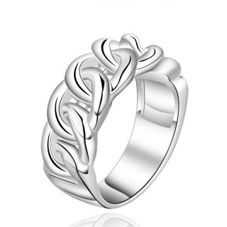 Snake Shape Jewelry High Quality 925 Sterling Silver Jewelry Wedding Rings For Women