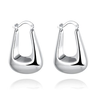 Fashion Elegant Hoop Earrings for Women Silver Earrings Party Earrings Fashion Jewelry E703