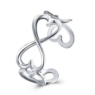 Simple Fashion Jewelry 925 Sterling Silver Bracelet Elegant Bracelet for Women