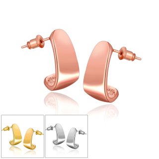 Hot Selling Simple Earrings Fashion Jewelry Gold plated Earings for Women