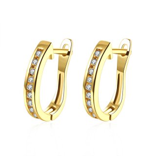 Hot Sale Shining Diamond Earrings For Women AKE152