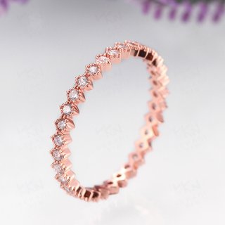 Simple Fashion Diamond Ring for Women HFR004