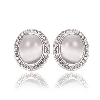 New Arrival Fashion Diamond Crystal Earrings For Women LKN18KRGPE954
