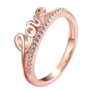 Romantic Ring with Cute LOVE Letters for Women KZCR171