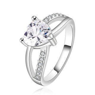 Hot Sale Heart Shape Diamond Ring for Women LKNSPCR511