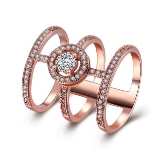 New Fashion Diamond Ring for Women LKN18KRGPR846
