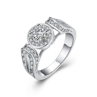 Popular 925 Sterling Silver Ring for Women LKNSPCR176