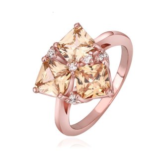 New Arrival Triangle Ring Antiallergic Zircon Fashion Jewelry For Women