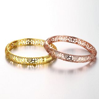 Romantic Hollow Out Top Quality Bracelet Diamond Jewelry Fashion For Women