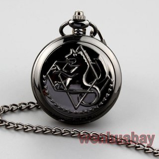 Fullmetal Alchemist Pocket Watch Cosplay Edward Elric With Chain Anime