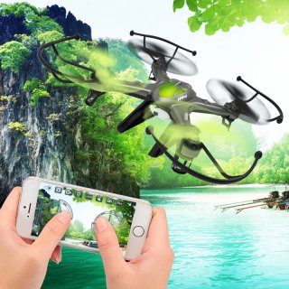 Real Time Transmission Four Axis Aerial Drone RC Drone Airplane With Camera JJRC H9W