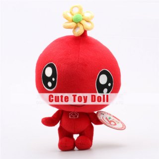 Creative Cute Red Big Eyes Plush Toy Doll Kids Toy for Children