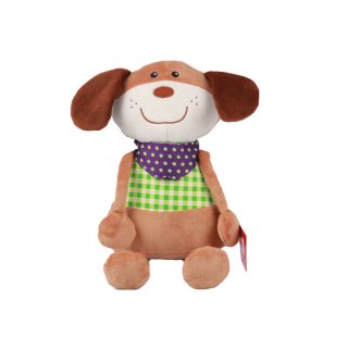 Sitting Plush Dog Doll Soft Toys Stuffed Animals Toys For Birthday Kids' Gifts