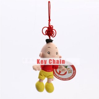 Little Boy with Clothes and Chinese knot Dolls Toy Key Chain